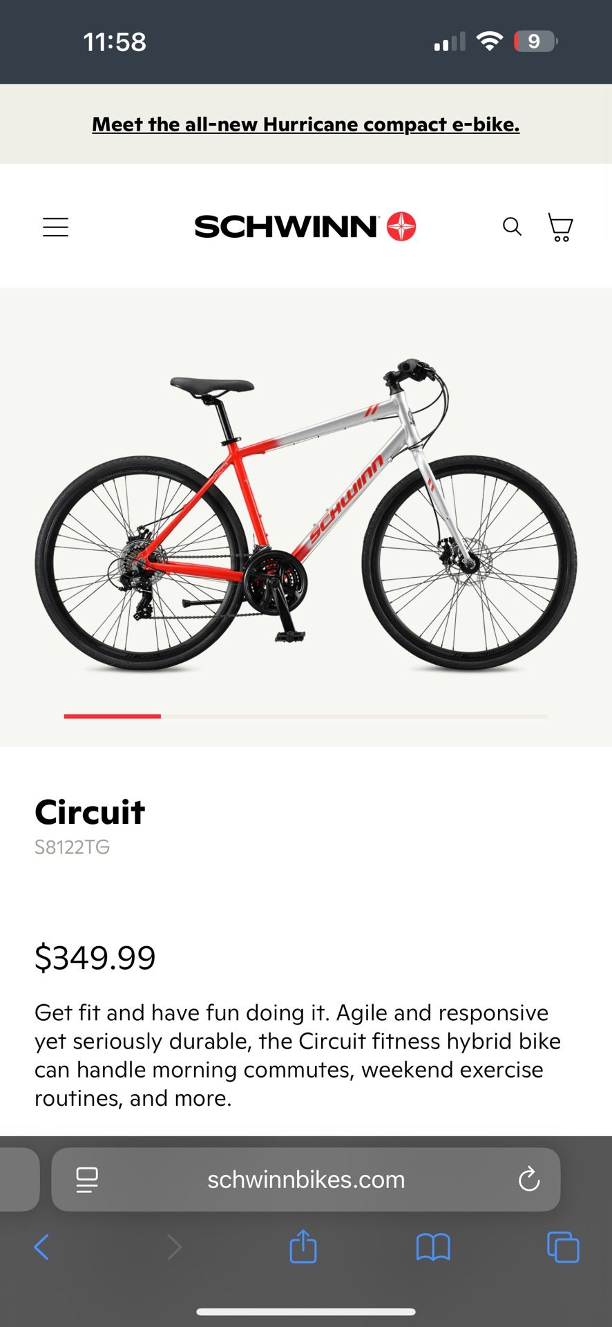 schwinn hybrid mountain bike