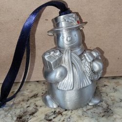 Vintage SNOWMAN Ornament -Gloria Dechire