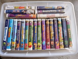 Disney VHS movies