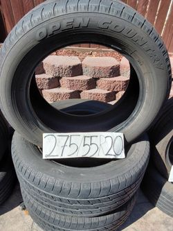 275. 55 R 20 3 tires