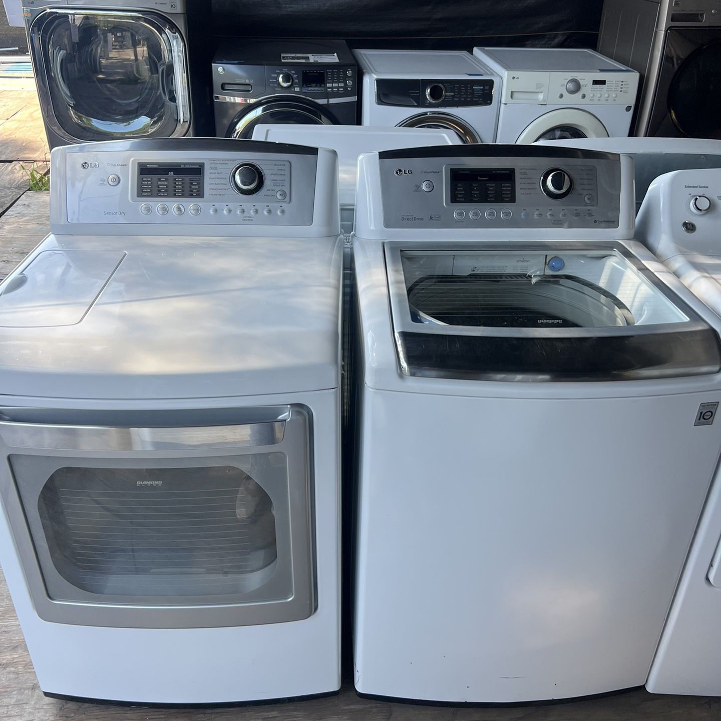 Lg Washer&dryer Set   60 day warranty/ Located at:📍5415 Carmack Rd Tampa Fl 33610📍