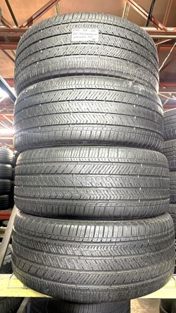 Set of 4 Used Tires 275/45RF20 BRIDGESTONE ALENZA AS/02 ALL SEASON RFT RUN FLAT 275/45R20 ALL SEASON SUV LUXURY TYRES 275 45 20