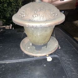 Bird Feeder & Two Nicknacks 
