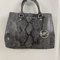 Michael Kors Python Satchel 