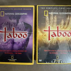 Taboo National Geographic DVDs S1 & 2