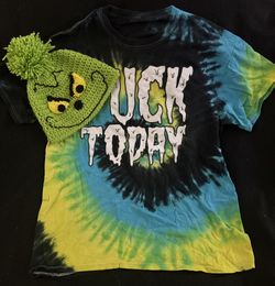 Duck Today T-shirt ( Large ) Tye Dye #%*$