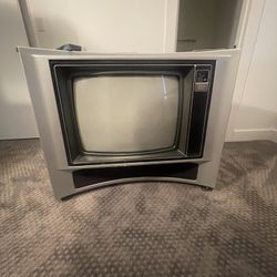 Vintage Zenith 25” Space Command Television Phone Compatible Remote System 3 CRT Color Tv