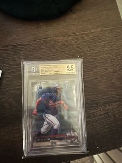 ronald acuna baseball card