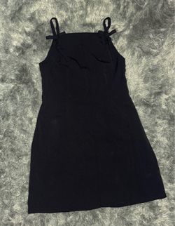 Black Mini Dress - XS  (USED)