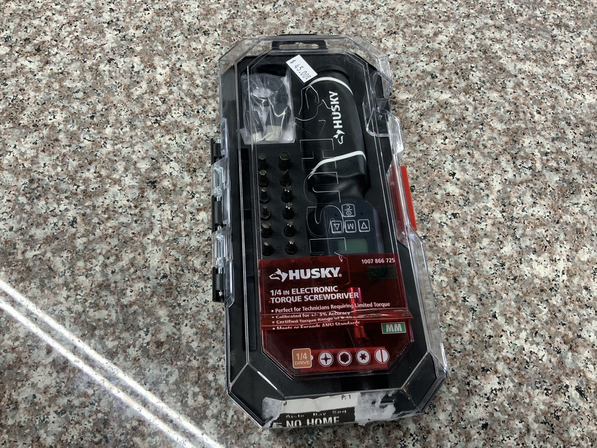 HUSKY 1/4” Electronic Torque Screwdriver