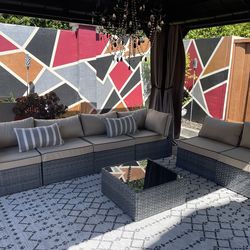 Outside Couches & Mini Table