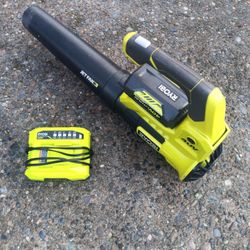 Ryobi 40volt Leaf Blower with 4.0bat & Charger Vgood Condition. RY40480NM For Pick Up Fremont Seattle. No Low Ball Offers. No Trades. Yes I Have It 