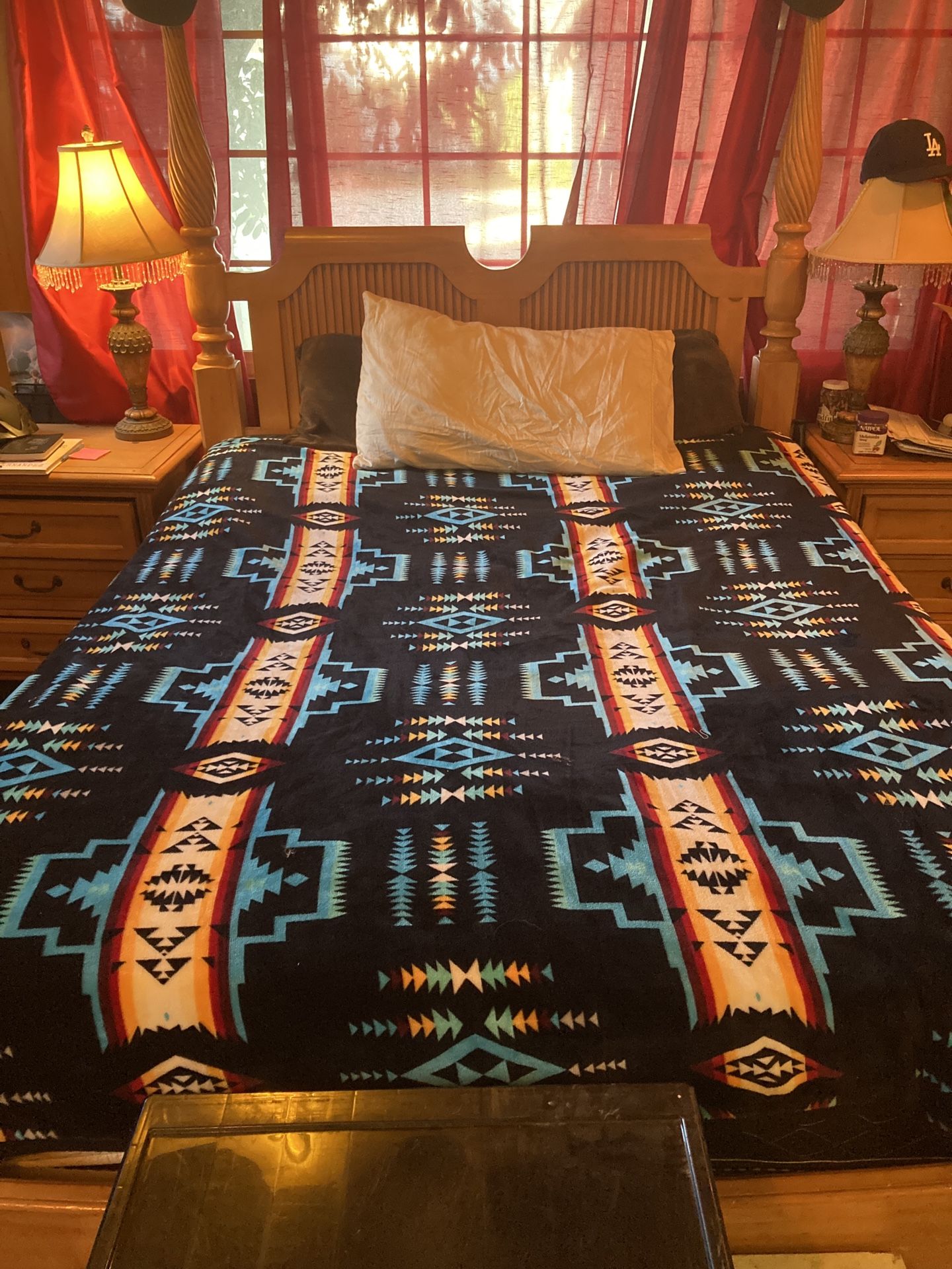 Bed Frame w/ Mattress