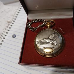 Majestron Swiss Quartz Pocket Watch