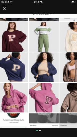 Victoria Secret Pink Sweater Size Medium And Large Available $45 Each 