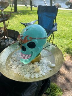 Skull Water Fountain 