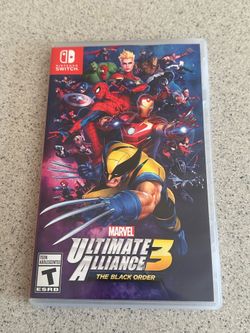 Marvel Ultimate Alliance 3 Nintendo Switch Game