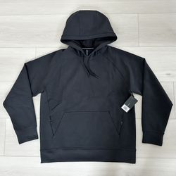 NEW Ten Thousand MIDWEIGHT TECH PERFORMANCE HOODIE 310gsm black size XL
