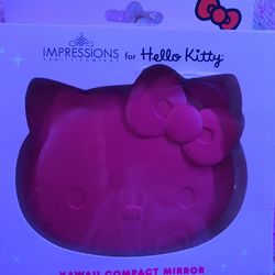 Red Hello Kitty Compact Mirror