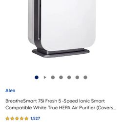 Alen Breathesmart 75i Air Purifier With Upgraded Filter