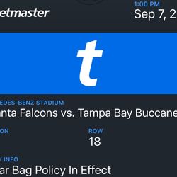 Atlanta Falcons vs. Tampa Bay Buccaneers