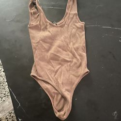 Rosey Pink Bodysuit Size Small  