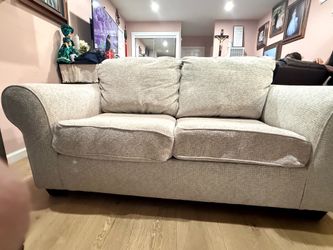 White couch
