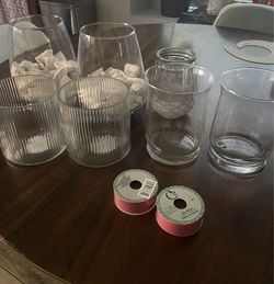 Flower vases/candy jars