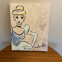 NEW Cinderella Canvas Wall Art