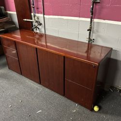 Veneer 72” Storage Cabinet 