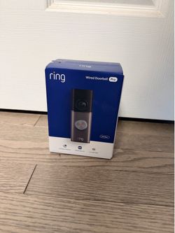 Ring Wired Doorbell Pro 3rd gen (Newest Model) brand new in sealed box