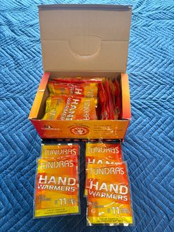 Open Box Of Hand Warmers