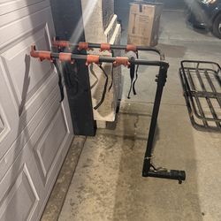 Bike rack truck hitch