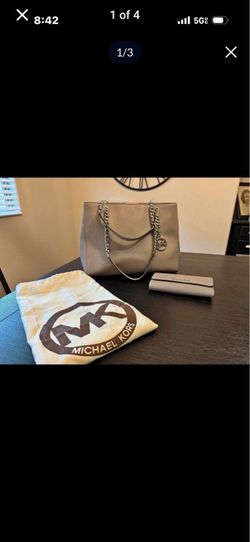 Michael Kors Set Handbag,wallet And Dust Bag