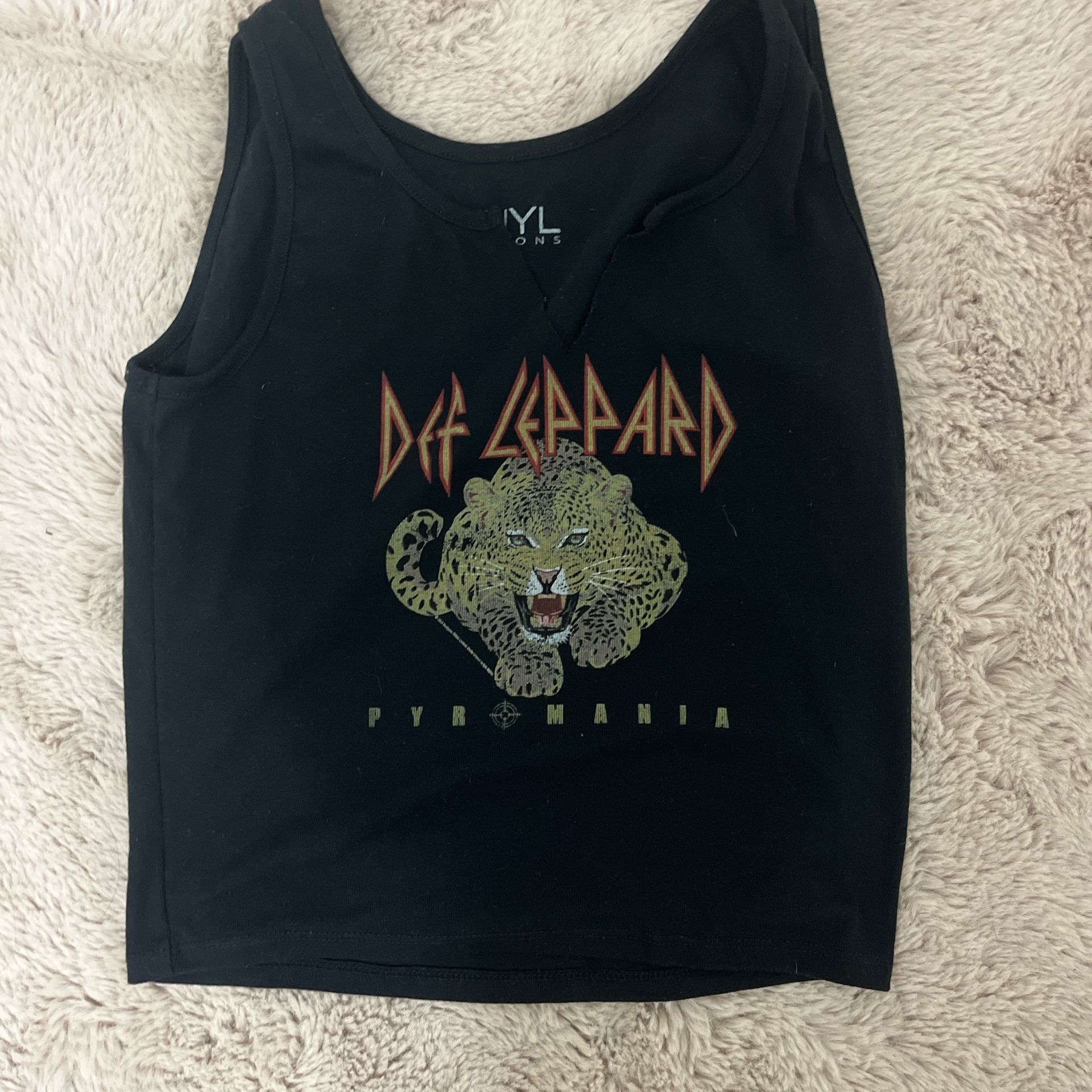 Def Leppard punk tank top