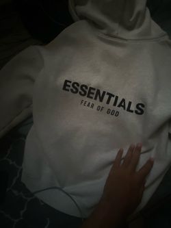 Fear of God Essentials Hoodie size medium take trades as well depends on wat it is