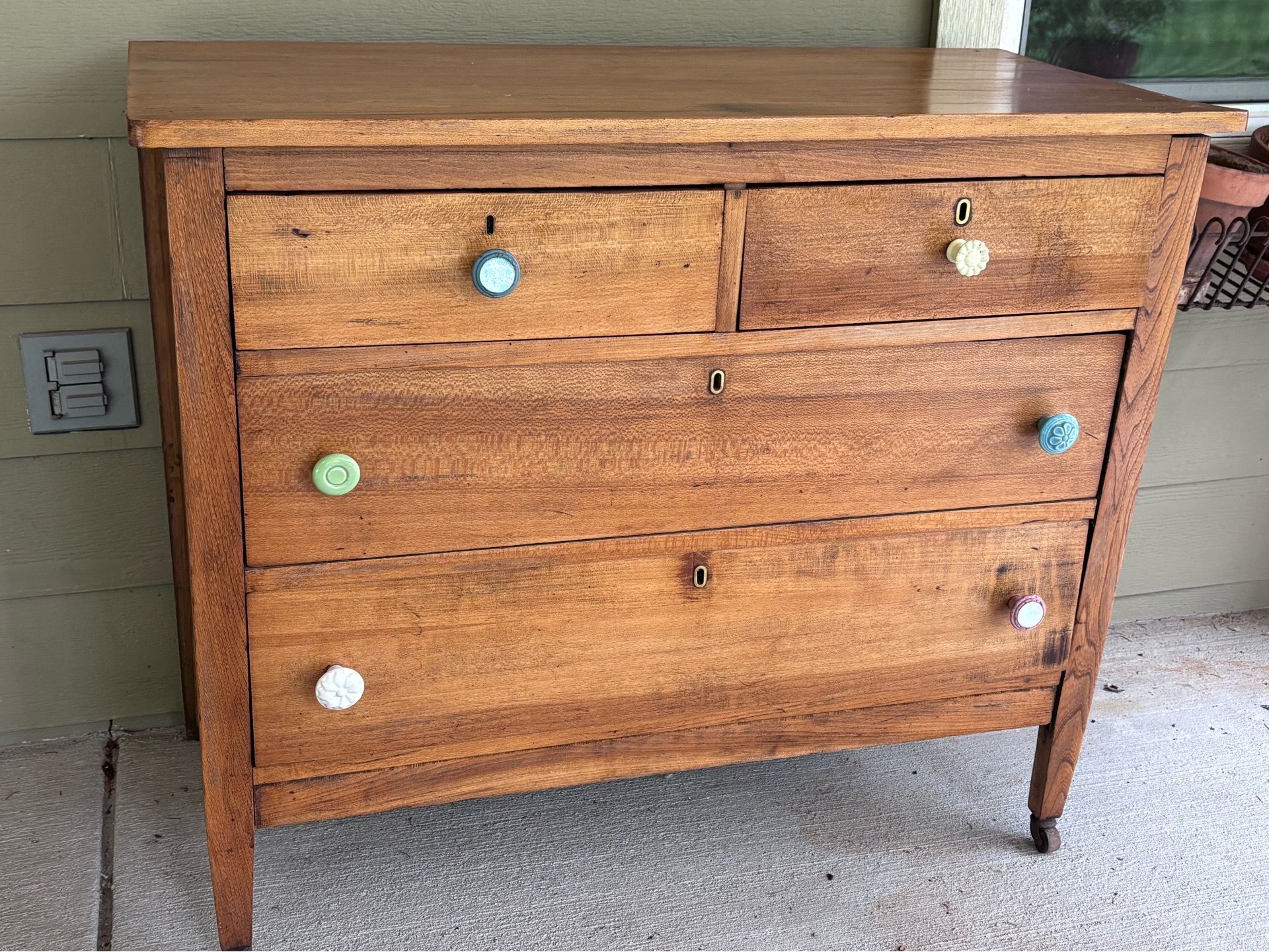 Antique oak dresser