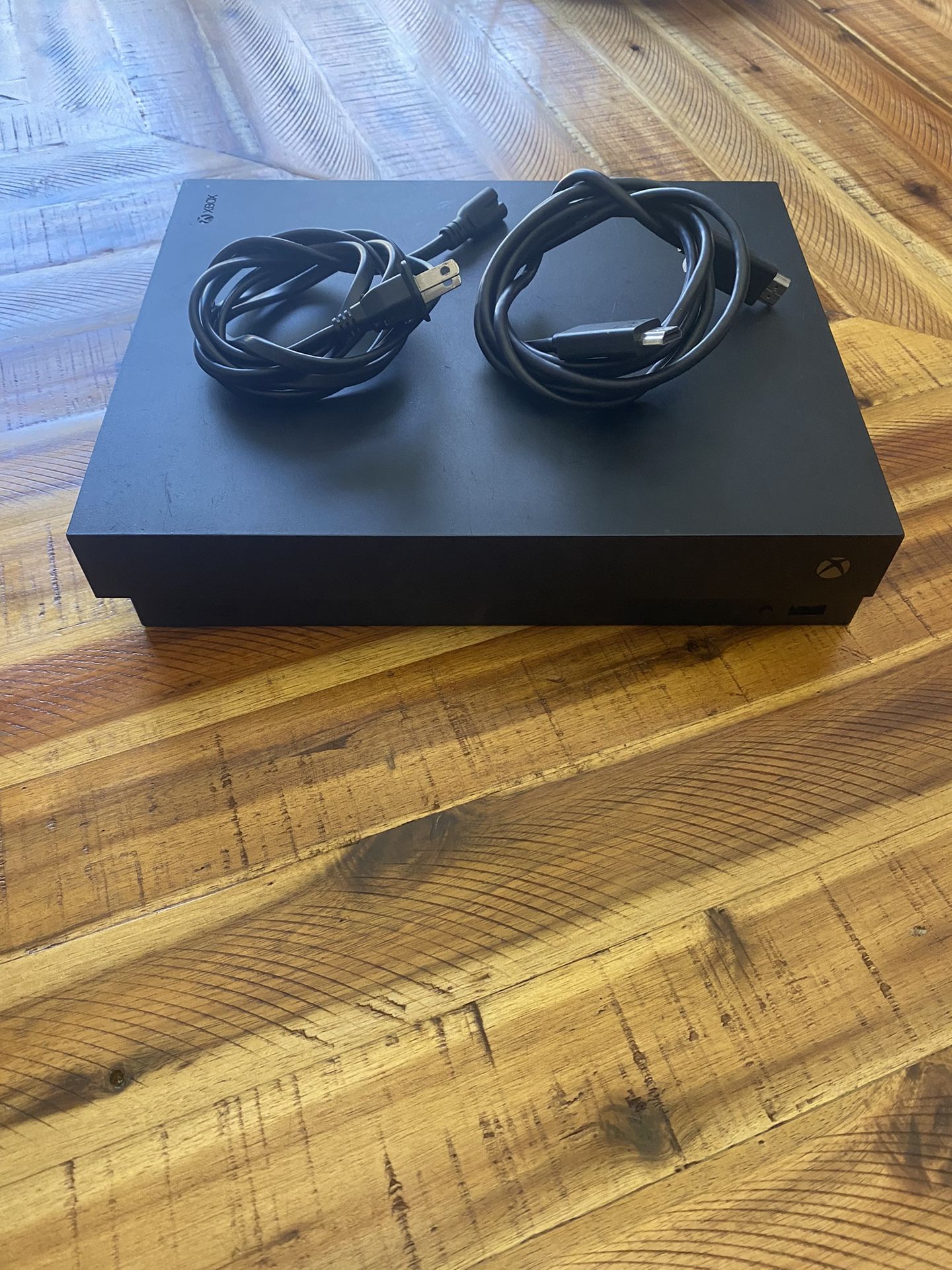 Microsoft Xbox One X 1TB Console With Power Cable Wireless Controller And HDMI