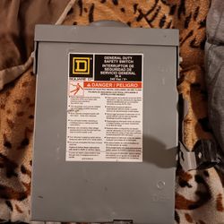 Square D 30 Amp Disconnect Switch New