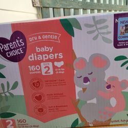 Parents Choice Size 2 Diapers