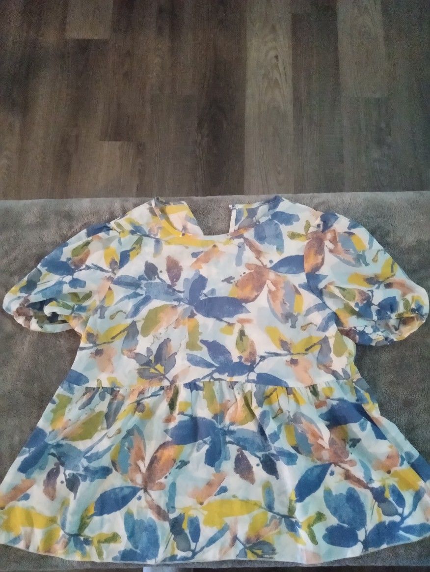 Women's Floral Print Blouse