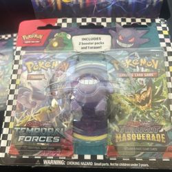 Pokemon Eraser and Booster Pack