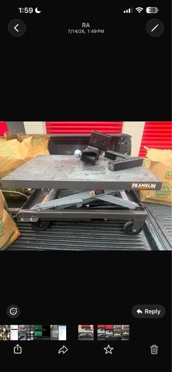Hydraulic heavy jack table