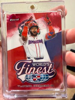 2026 Topps Finest Vlad Guerrero Jr /5 Red