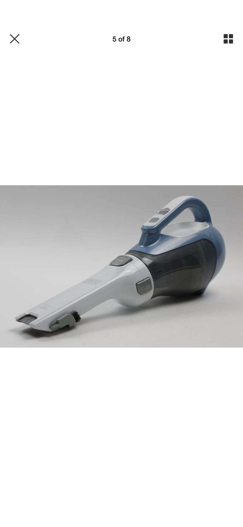 BLACK+DECKER Dustbuster Cordless Vacuum, 16V (CHV1410L)