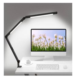 Clamp-On LED Desk Light — Like New