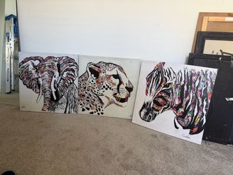 Canvas wall art