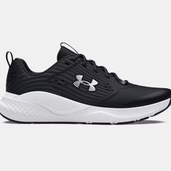 Under Armour Commit 4 Men’s Training Shoes – Size 7.5 – Black/White – New