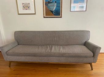 Mid century modern couch sofa