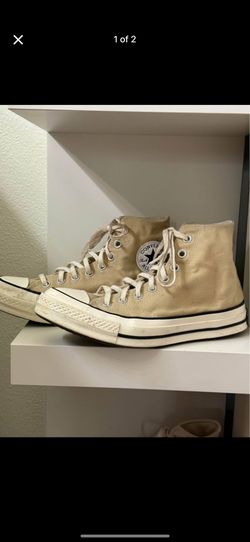 Beige Converse